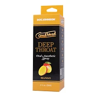 Numbing Mango Flavored Deep Throat Spray - 2 oz.