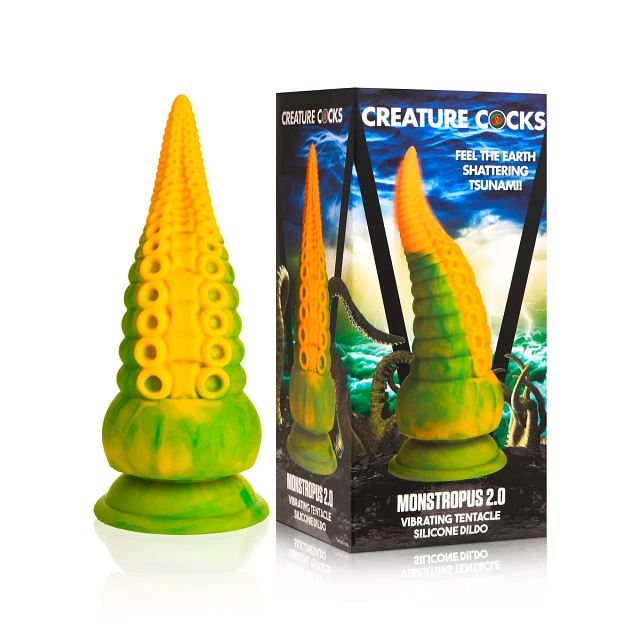Spencer's Creature Cocks Monstropus 2.0 Vibrating Tentacle Dildo | Erin  Mills Town Centre