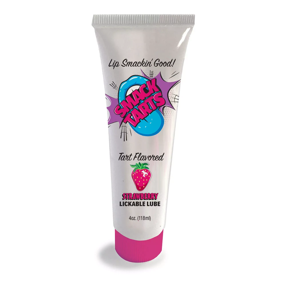 Smack Tarts Strawberry Flavored Lickable Lube - 4 oz.