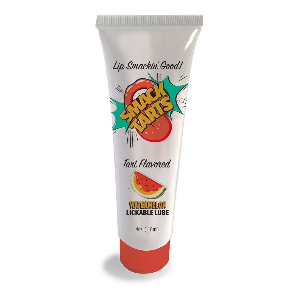 Smack Tarts Watermelon Flavored Lickable Lube - 4 oz.
