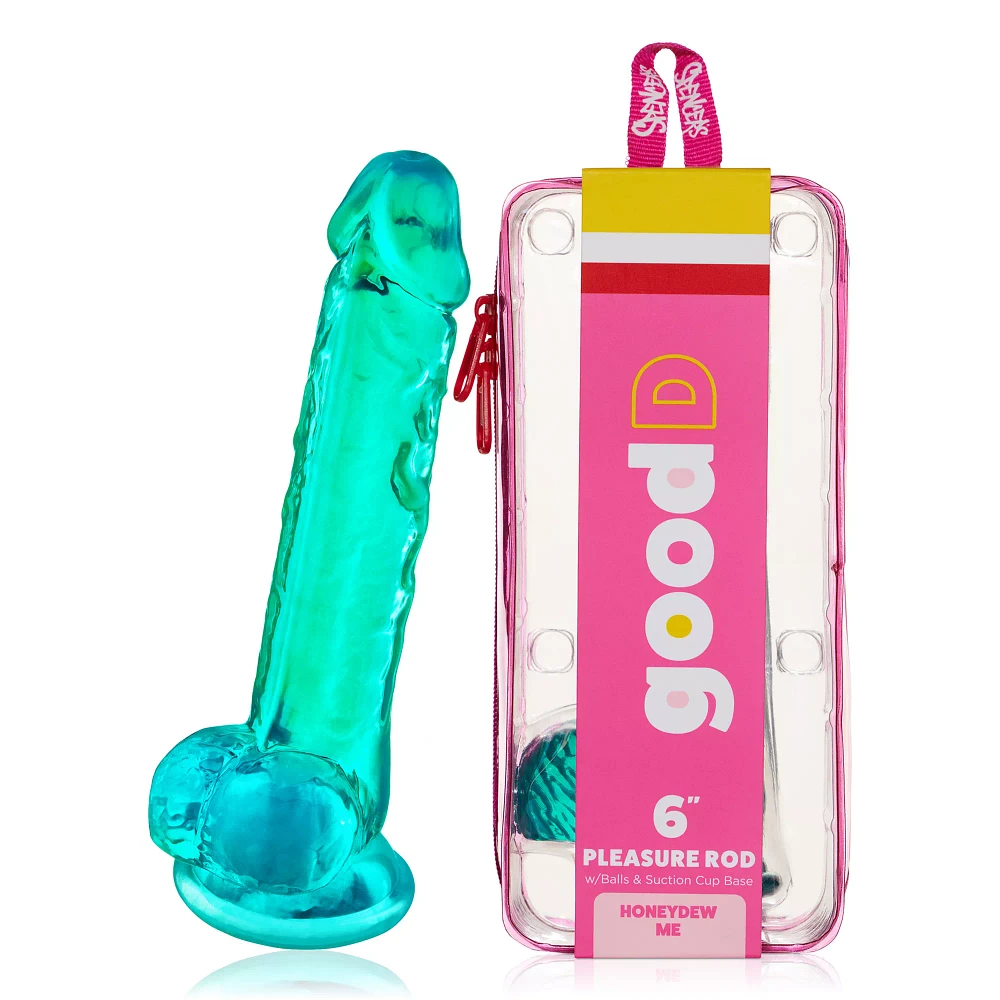 Honeydew Me Suction Cup Dildo with Balls 6 Inch – good D