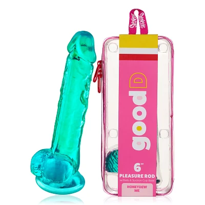 Honeydew Me Suction Cup Dildo with Balls 6 Inch – good D