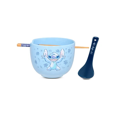 Stitch Ramen Bowl and Utensil Set - Lilo & Stitch