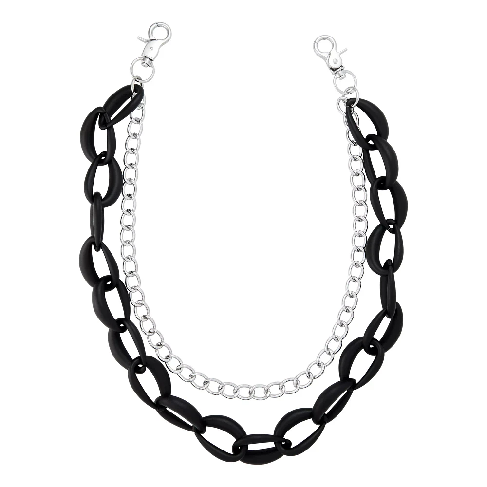 2 Row Chunky Wallet Chain