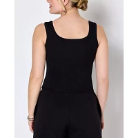 Black Barbed Wire Bunny Tank Top - Playboy