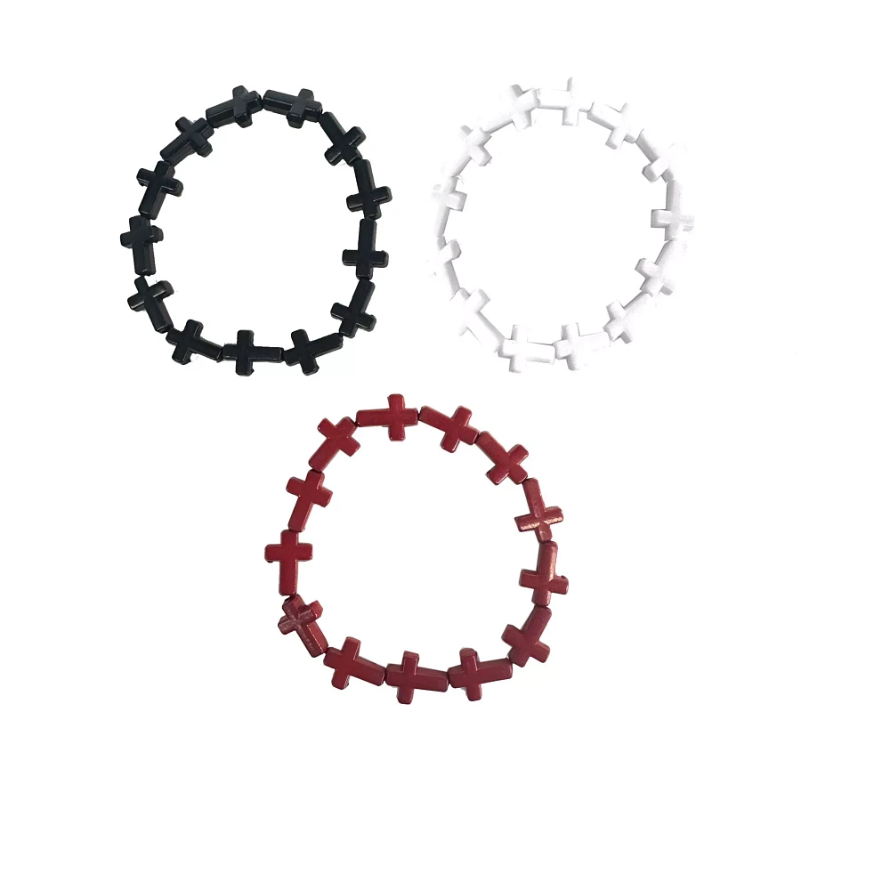 Multi-Pack Crosses Bracelets - 3 Pack