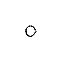 Multi-Pack Black and White Marbled Long Distance Beaded Bracelets - 2 Pack