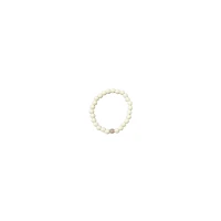 Pink and White Long Distance Beaded Bracelets – 2 Pack