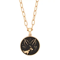 Chupacabra Taurus Zodiac Pendant Necklace