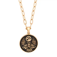 Mothman Libra Zodiac Pendant Necklace