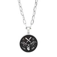 Vampire Scorpio Zodiac Pendant Necklace