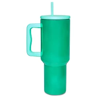 Mint Stainless Steel Travel Tumbler with Straw - 40 oz.