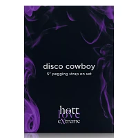 Disco Cowboy 5 Inch Dildo Pegging Strap-On Set - Hott Love Extreme