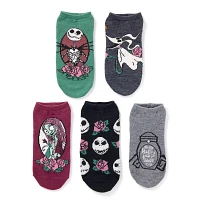 Multi-Pack Nightmare Before Christmas No Show Socks - 5 Pack