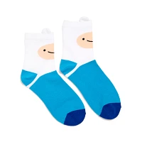 Finn and Jake Crew Socks 2 Pair - Adventure Time