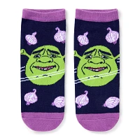 Multi-Pack Shrek Statement No Show Socks - 5 Pack