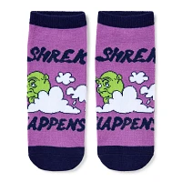 Multi-Pack Shrek Statement No Show Socks - 5 Pack