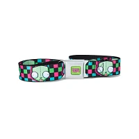 Buckle-Down GIR Face Checkered Seatbelt Belt - Invader Zim