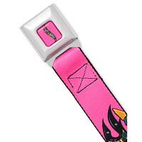 Buckle-Down Pink Hot Wheels Seatbelt Belt