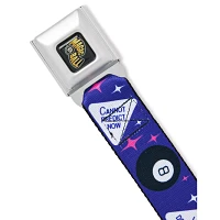 Buckle-Down Magic 8 Ball Answers Seatbelt Belt
