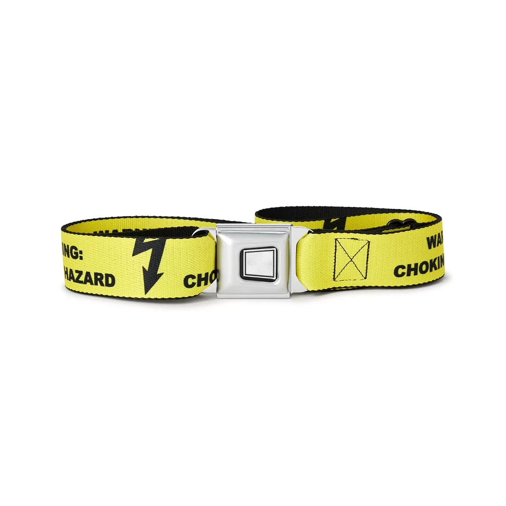 Buckle-Down Choking Hazard Seatbelt Belt