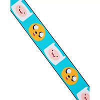 Buckle-Down Finn and Jake Faces Seatbelt Belt - Adventure Time