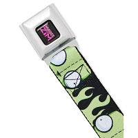 Buckle-Down Girl Seatbelt Buckle-Down Seatbelt Belt - Invader Zim