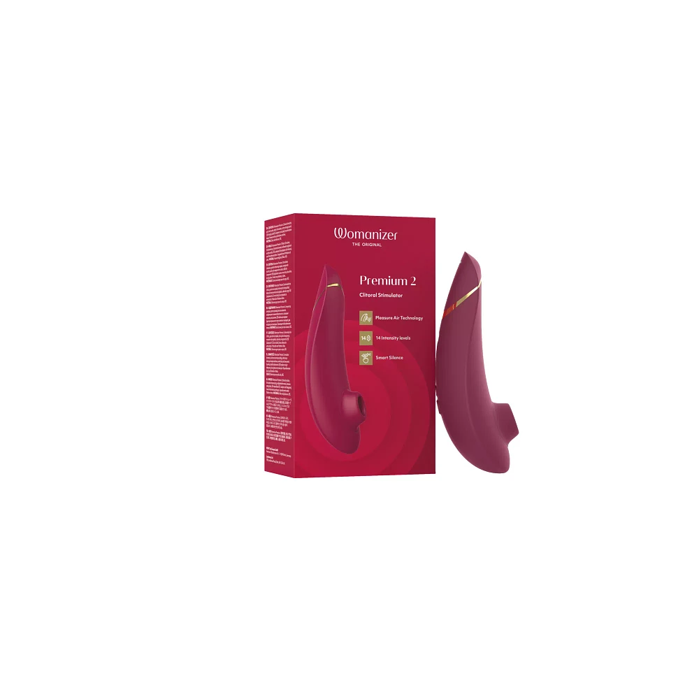Womanizer Premium 2 Bordeaux Clitoral Stimulator