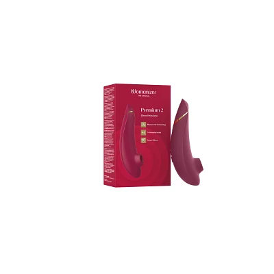 Womanizer Premium 2 Bordeaux Clitoral Stimulator