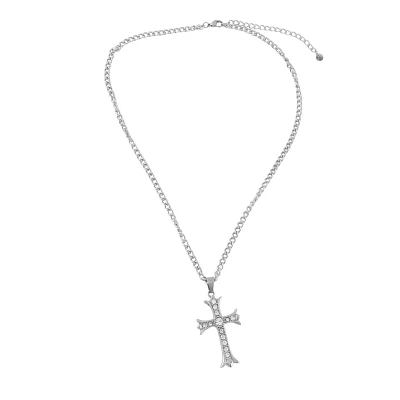 CZ Cross Necklace