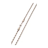 Silver Rope Chain Necklace