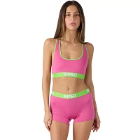 PSD Pink and Green Sports Bra