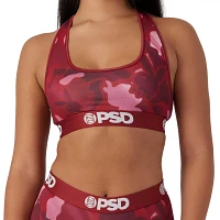 PSD Red Camo Playboy Sports Bra