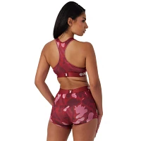 PSD Red Camo Playboy Sports Bra