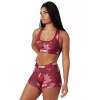 PSD Red Camo Playboy Boyshort Panties