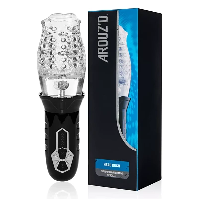 Head Rush Spinning and Vibrating Stroker - Arouz'd