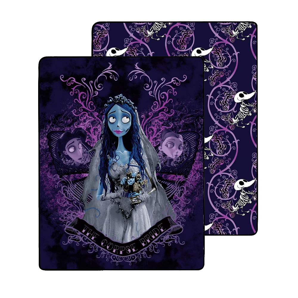 Corpse Bride Double Sided Fleece Blanket