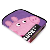 Peppa Pig Snort Fleece Blanket