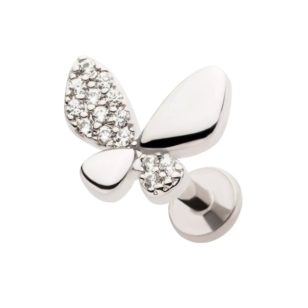 Butterfly Cartilage Earring - 18 Gauge