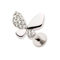Butterfly Cartilage Earring - 18 Gauge
