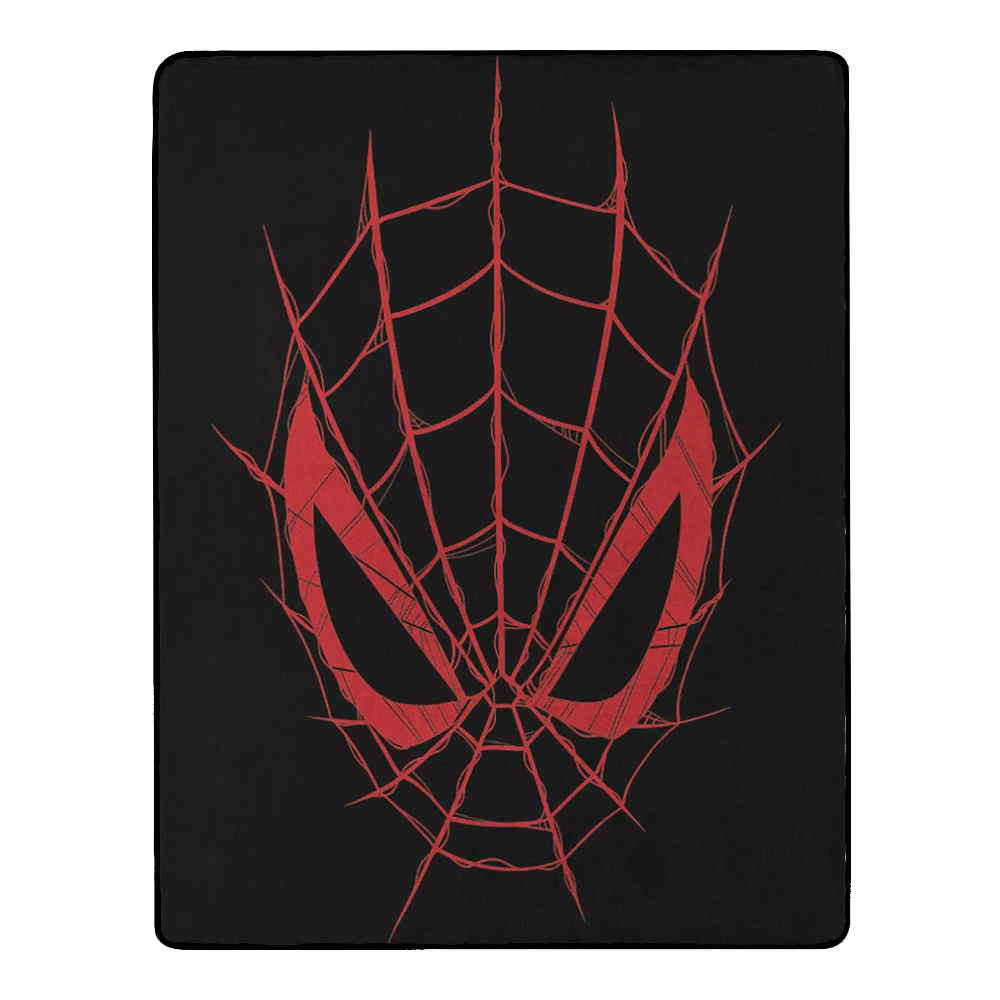 Spider-Man Web Head Fleece Blanket