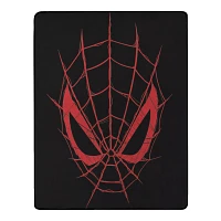 Spider-Man Web Head Fleece Blanket