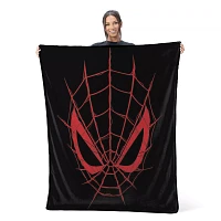 Spider-Man Web Head Fleece Blanket
