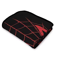 Spider-Man Web Head Fleece Blanket