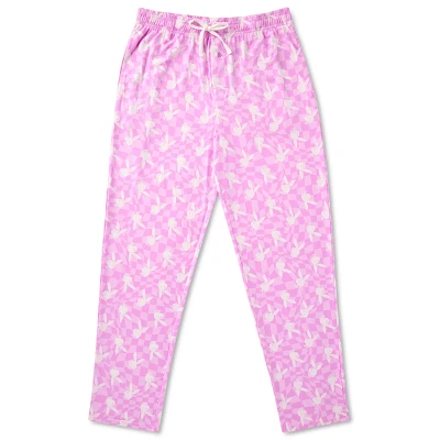 Pink Checkered Playboy Bunny Lounge Pants