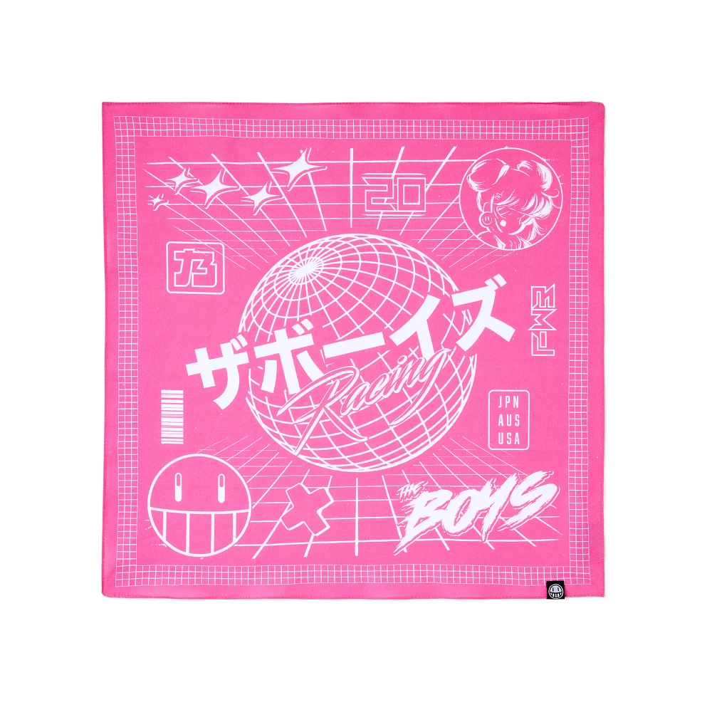 The Boys Pink Racing Bandana
