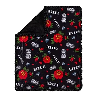 Y2K Bitch Dice Fleece Blanket