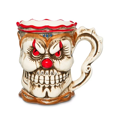 Creepy Clown Molded Coffee Mug - 16 oz.