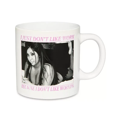 Don't Like Work Snooki Coffee Mug 16 oz.  - Jersey Shore
