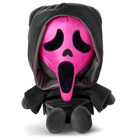 Ghost Face Pink Bling Plush